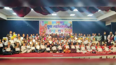 Ranchi News : युवा महोत्सव अपनी प्रतिभा को अभिव्यक्त करने का बेहतर मंच : डॉ मनोज कुमार