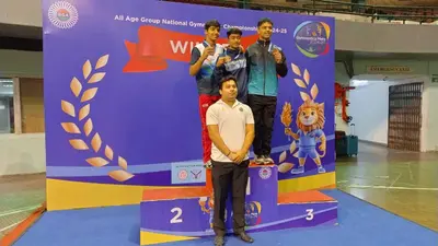 gymnastics: राष्ट्रीय जिमनास्टिक में झारखंड के दिवास ने जीता स्वर्ण