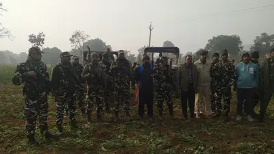 Gaya News : 2.16 एकड़ में लगी अफीम की फसल की गयी नष्ट