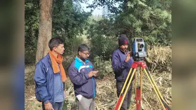 बाईपास में पुल- पुलिया निर्माण को लेकर सर्वे का कार्य शुरू