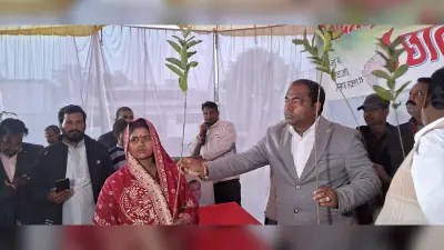पनोरमा ग्रुप के सीएमडी ने पांच सौ लोगों के बीच वितरण किया फलदार पौधा