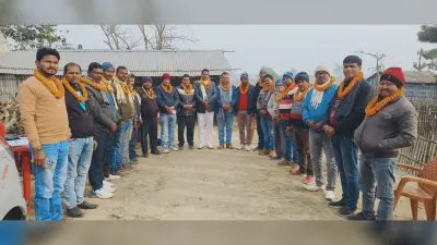 नगर परिषद के विकास को लेकर गोल बंद हुए वार्ड पार्षद