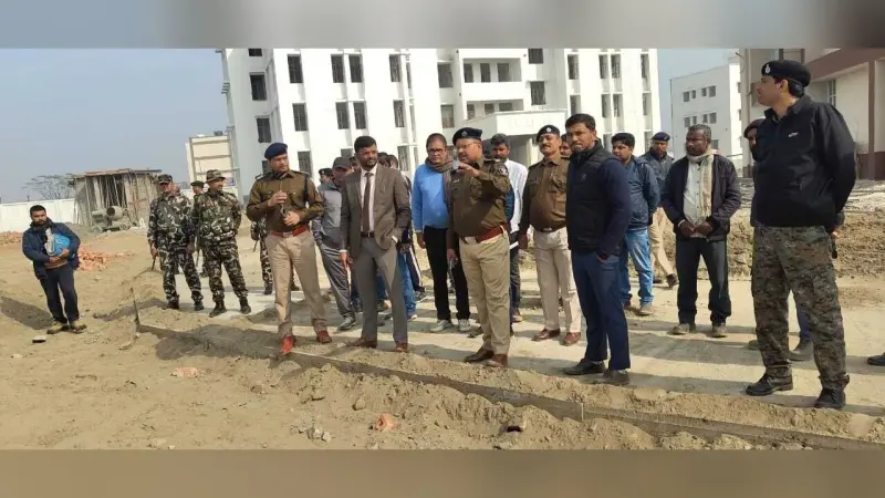 बिल्डिंग के निर्माण में नहीं बरतें लापरवाही, करें मानक के अनुरूप काम: एसपी