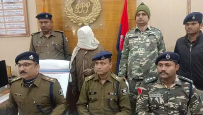 Lakhisarai news : चार वर्षों से फरार नक्सली माधो कोड़ा गिरफ्तार