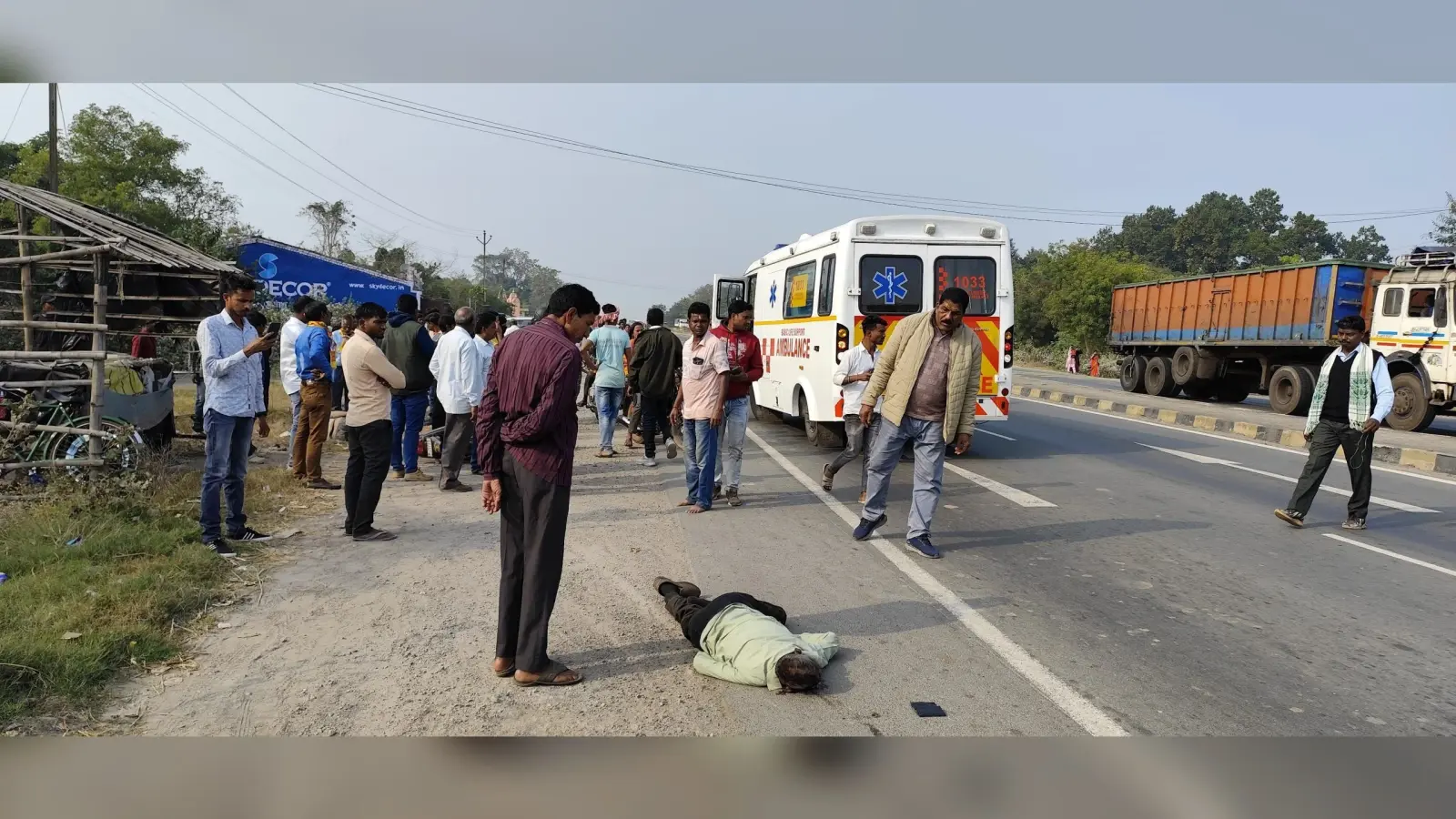 East Singhbhum : भूमिपूजन कार्यक्रम से पैदल लौट रहे बुजुर्ग को बाइक ने मारी टक्कर, मौत