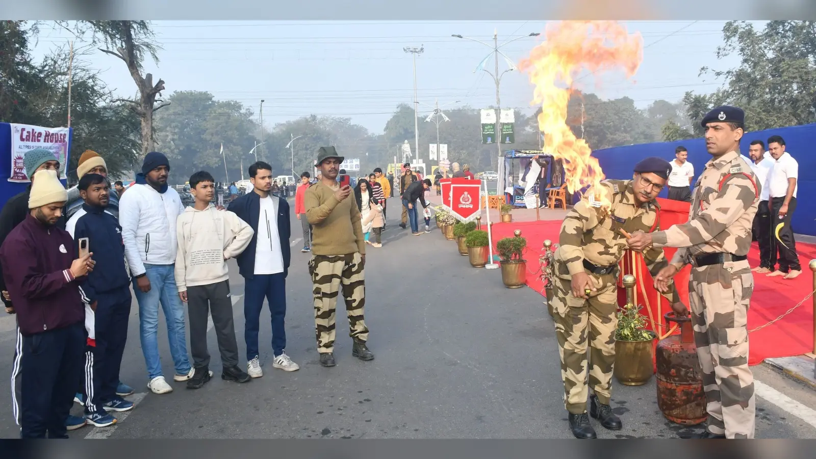 Bokaro News : हैप्पी स्ट्रीट पर सेहतमंद होने के साथ- जागरूक हो रहा बोकारो