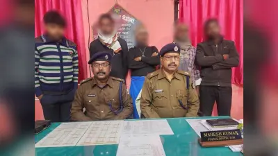 Bhagalpur news कुशहा में चली 10 चक्र गोली, पांच बदमाश गिरफ्तार