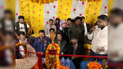 शॉर्ट बाउंड्री किक्रेट टूर्नामेंट के फाइनल में पोमरा की टीम ने शिल्ड पर जमाया कब्जा