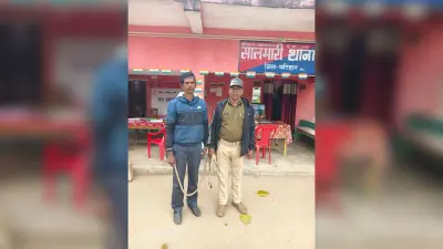 सालमारी पुलिस ने देसी शराब के साथ तस्कर को किया गिरफ्तार