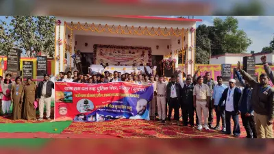 ग्राम रक्षा दल के सदस्यों ने उप मुख्यमंत्री को सौंपा ज्ञापन