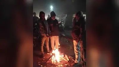 शहरी व ग्रामीण क्षेत्रों में अलाव की हुई व्यवस्था