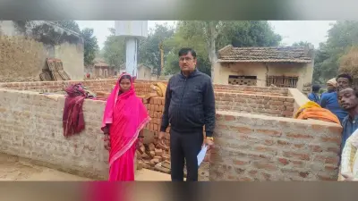बीडीओ ने पहाड़िया समुदाय को आवास निर्माण के लिए किया प्रेरित