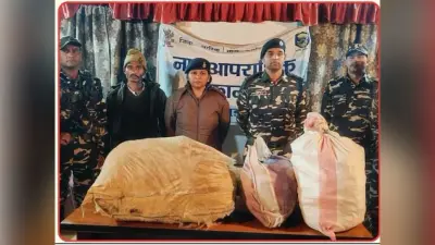 मरातीपुर से 40 किलो गांजा बरामद