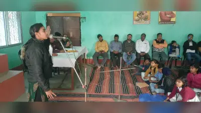 Chaibasa News : जूनियर वर्ग के कविता पाठ में तृषा प्रथम व अर्णव द्वितीय