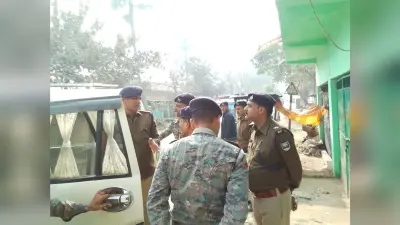 हत्या कांड : पुलिस अधीक्षक ने की घटना स्थल की जांच