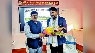 नेपाली पाड़ा हिंदी हाइ स्कूल में शिक्षकों के लिए कार्यशाला