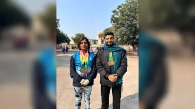 शहर के नील व सेन्हा ने राष्ट्रीय प्रतियोगिता में जीते स्वर्ण पदक
