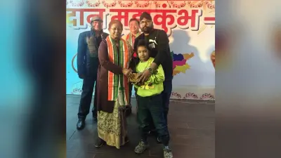 ह्यूमैनिटी ब्लड डोनर्स को पटना में किया गया सम्मानित