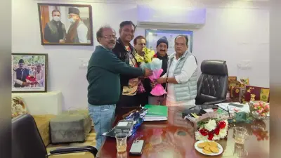 स्वास्थ्य मंत्री से मिले कांग्रेस के प्रदेश महासचिव