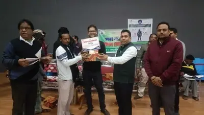 नगर परिषद के 60 सफाईकर्मी हुए सम्मानित