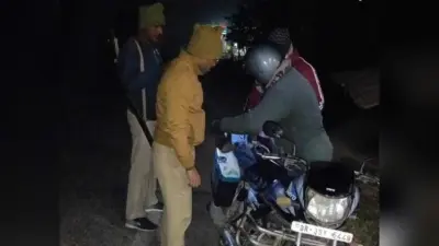 कोढ़ा पुलिस ने चलाया वाहन चेकिंग अभियान