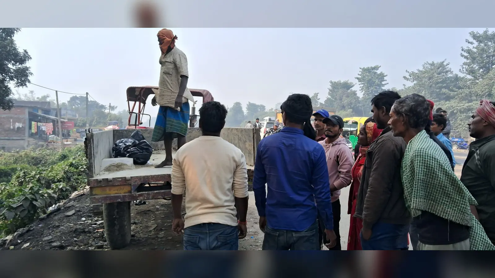 सुरसर नदी से अधेड़ का शव बरामद, हत्या की आशंका