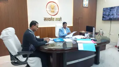 रिक्त पदों पर चयन को लेकर साक्षात्कार बोर्ड की हुई बैठक