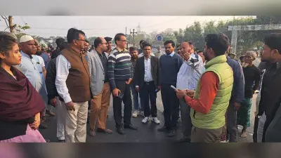 मुख्यमंत्री के आगमन की तैयारी का डीएम ने लिया जायजा, अधिकारियों को दिये आवश्यक निर्देश