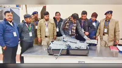 Gaya News : गया एयरपोर्ट पर थाईलैंड की यात्री से नौ करोड़ रुपये का ड्रग्स जब्त