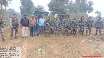 Gaya News : कुंदरी जंगल में 1.65 एकड़ में लगी अफीम की फसल की गयी नष्ट