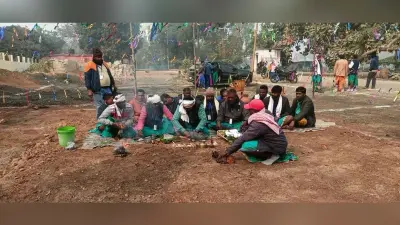 बसडीहा गांव में पूजा अर्चना के साथ शुरू हुआ सोहराय