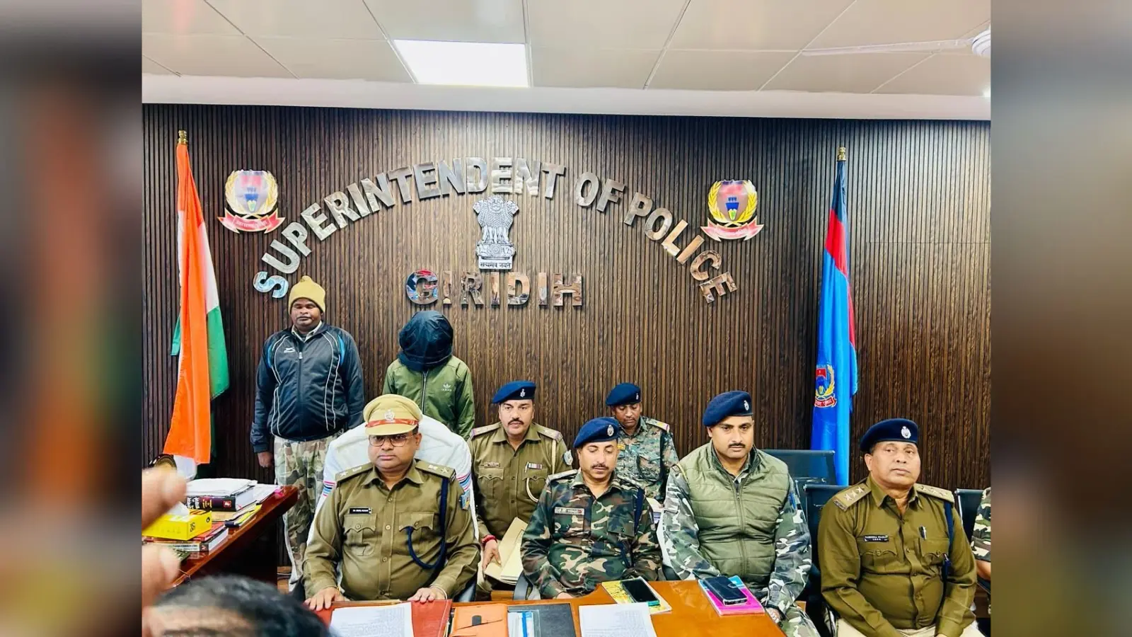 Giridih News: हार्डकोर नक्सली तालो मरांडी उर्फ संजय मरांडी गिरफ्तार