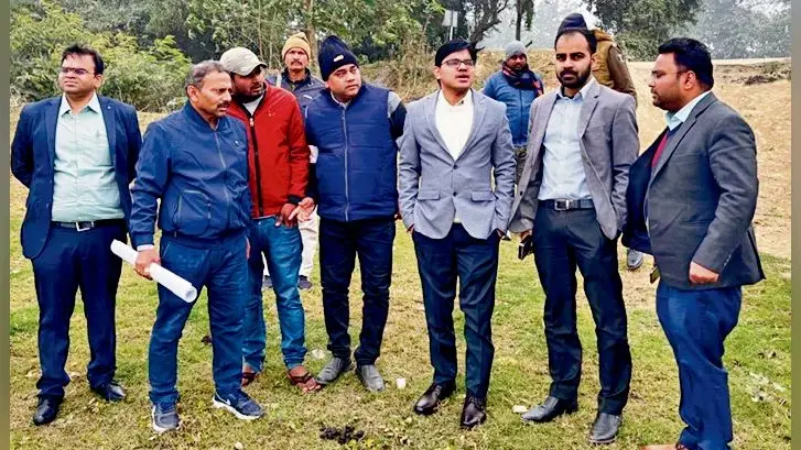 Bhagalpur news जगतपुर झील को पर्यटन क्षेत्र में विकसित करने के लिए डीडीसी ने लिया जायजा