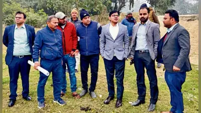 Bhagalpur news जगतपुर झील को पर्यटन क्षेत्र में विकसित करने के लिए डीडीसी ने लिया जायजा