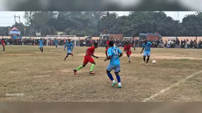 ग्रुप ए दूसरे क्वार्टर फाइनल में गिद्धौर एफ सी क्लब 3-0 से विजयी