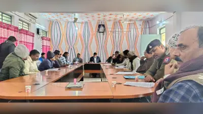 गणतंत्र दिवस की तैयारी को लेकर एसडीओ ने की चर्चा