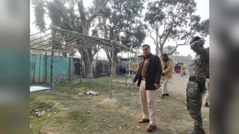 अविलंब अवैध निर्माण को एसडीपीओ ने हटाने का दिया निर्देश