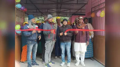 हरदिया पंचायत में डब्ल्यूपीयू का बीडीओ ने किया उद्घाटन