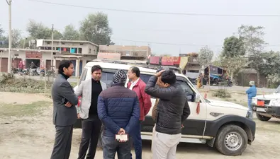 सीएम के अलौली आने की संभावना को लेकर हैलीपेड का हो रहा निर्माण
