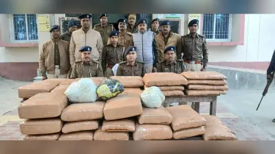 ट्रक से पांच लाख की सौ कार्टन शराब बरामद, तस्कर फरार