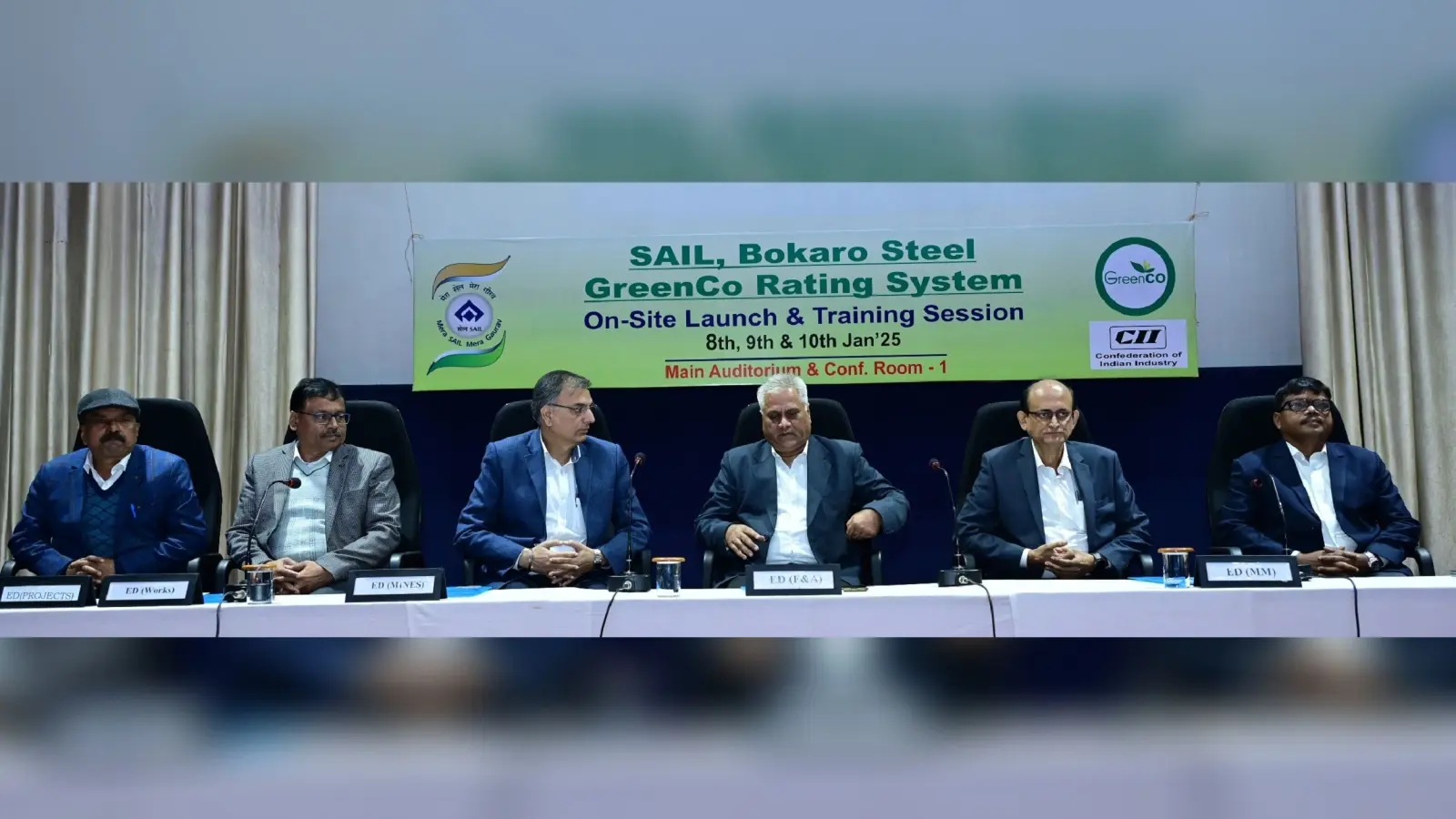 Bokaro News : बीएसएल में ग्रीनको रेटिंग सिस्टम पर प्रशिक्षण शुरू