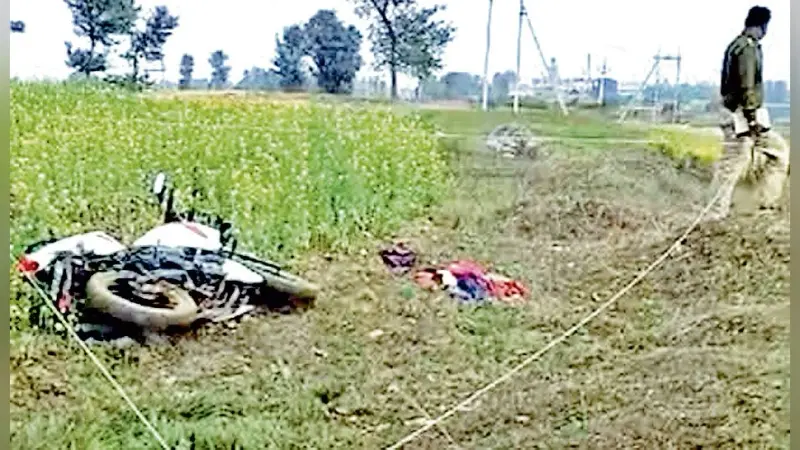 नवविवाहिता का क्षतविक्षत शव मिला हाथ-पैर बंधी स्थिति में पति पाया गया करीब