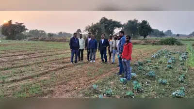 कृषकों को फसल की सुरक्षा को लेकर दी गयी जानकारी