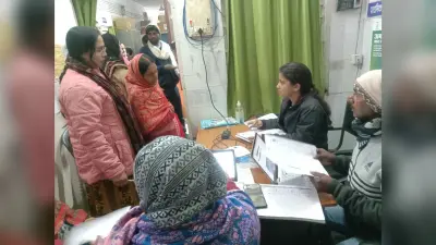 पीएचसी में 65 गर्भवती महिलाओं के स्वास्थ्य की हुई जांच