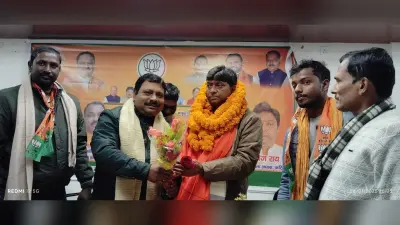 भाजपा जिलाध्यक्ष मनोज के निर्विरोध चुने जाने पर हर्ष