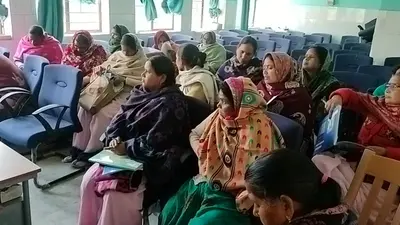 बैठक में आशा को दिया गया निर्देश