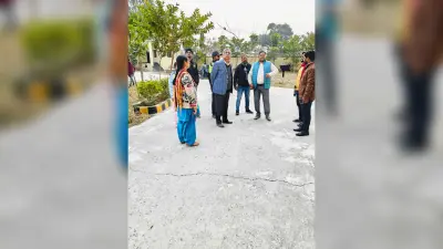 मोतीहारा हेल्थ एंड वेलनेस सेंटर का सिविल सर्जन ने किया निरीक्षण