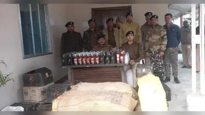 Madhubani News : 1178 बोतल देसी व अंग्रेजी शराब के साथ दो तस्कर धराये