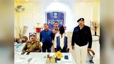 मारपीट का आरोपी पिस्तौल के साथ हुआ गिरफ्तार