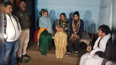 अधिवक्ता के परिजनों से मिलकर जिला पार्षद ने दी सांत्वना